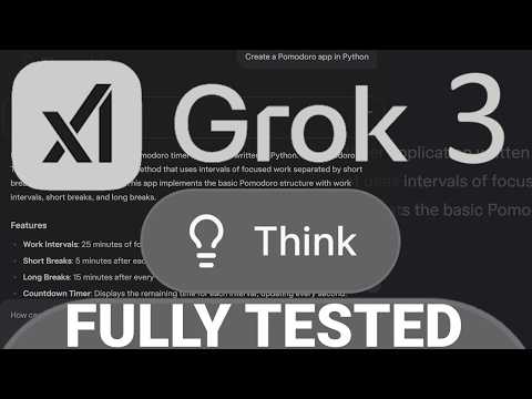 Grok 3 vs Grok 3 REASONING (THINK mode) Fully Tested
