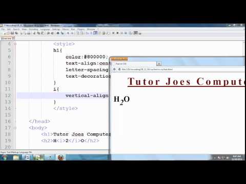 Text Style and Its Properties in CSS Tamil