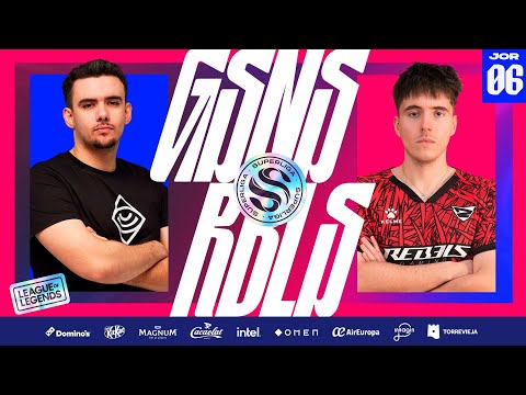 GUASONES VS REBELS GAMING - JORNADA 6 - SUPERLIGA - PRIMAVERA 2024 - LEAGUE OF LEGENDS
