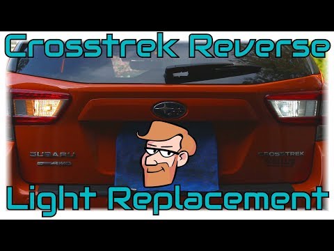 How to Replace Reverse Lights in a 2018-2023 Subaru Crosstrek/Impreza