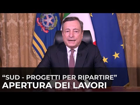 Draghi: fermare il divario tra Nord e Sud