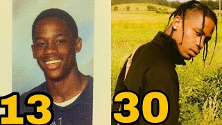 Travis scott incredibile transformation from 1 to 30 years