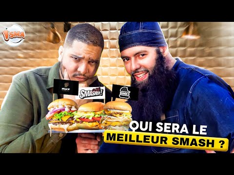 QUI SERA LE MEILLEUR SMASH BURGER ? Feat. Chef Hacène