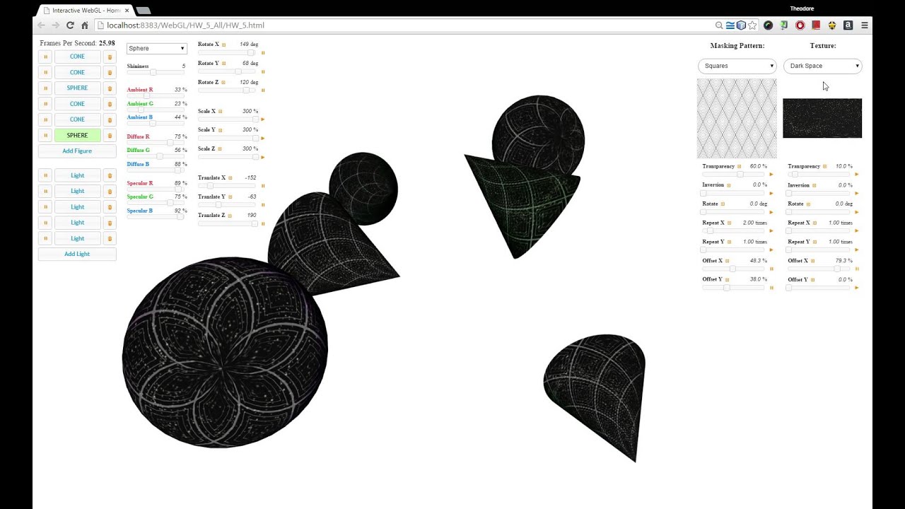 WebGL - 3D Lighting and Texture