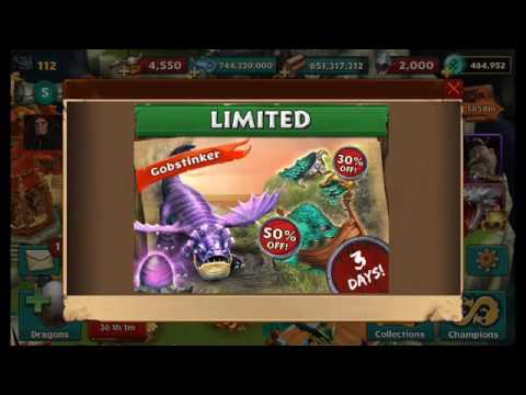 Dragons: Rise of Berk Gobstinker max