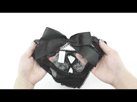 tu-hacci（ツーハッチ） カンパニュールレースバックオープンショーツ ブラック セクシー ランジェリー ショーツ単品 : tu-hacci Yahoo!店 - 通販 - Yahoo!ショッピング