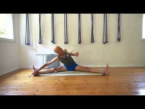 Improving Pārivŗtta Upaviṣṭha Koṇāsana