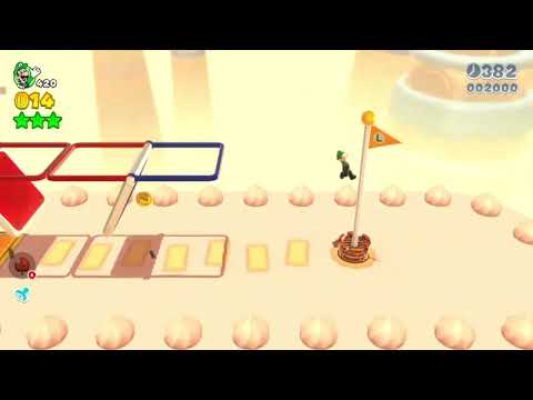 Super Mario 3D World (Switch) 5-6 Itemless Speedrun - Time: 18 (PB)