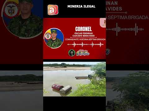 EJÉRCITO DESTRUYE MAQUINARIA DE MINERÍA ILEGAL EN PUTUMAYO Y AFECTA FINANZAS DE COMANDOS DE FRONTERA