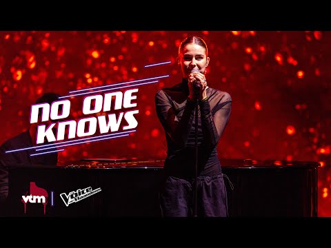 Marilou - 'No One Knows' | Liveshows 1 | The Voice van Vlaanderen | VTM