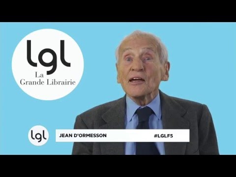 Le mot préféré de Jean d'Ormesson