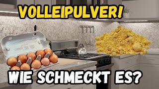 Ich teste Volleipulver - Ewig haltbar, aber auch lecker?