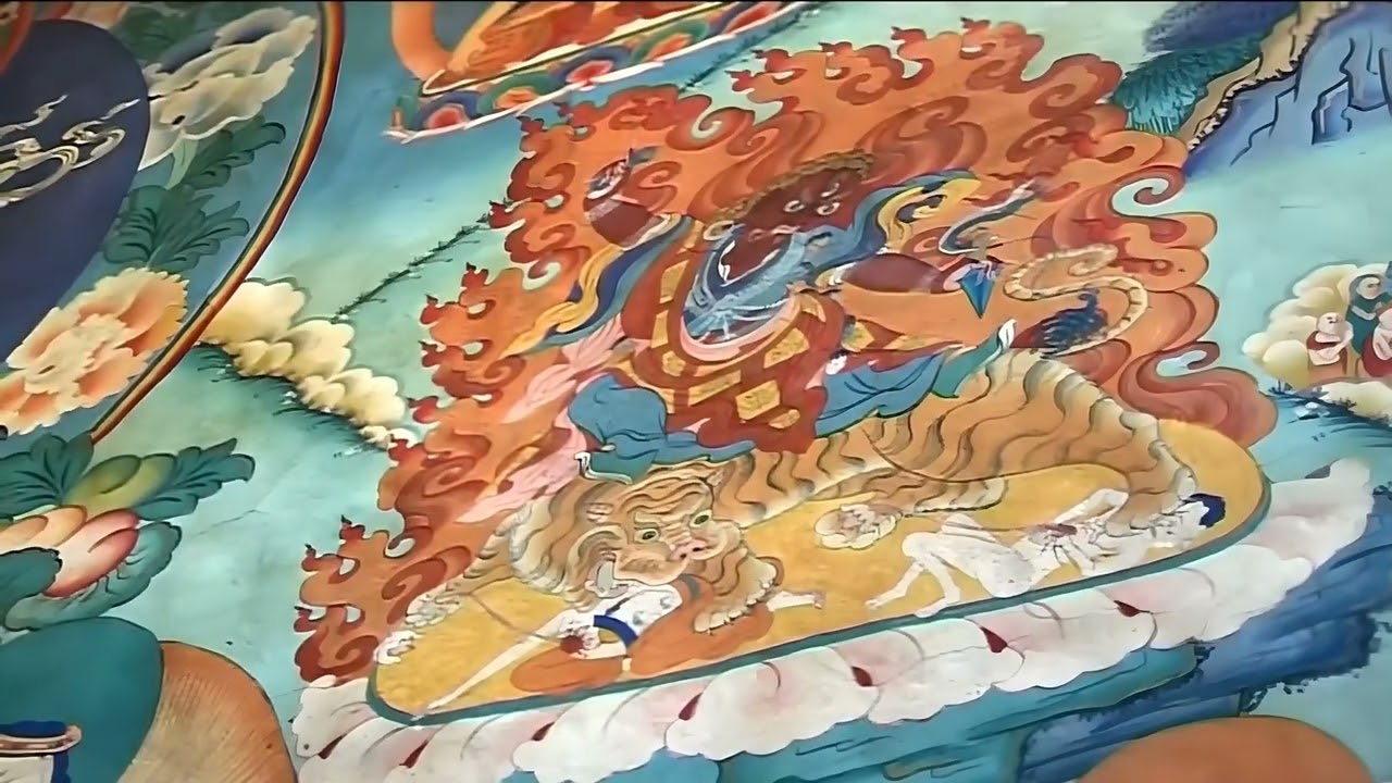 TIBET / Rongbuk Monastery (Enhanced 4K)