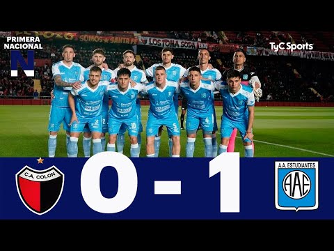 Colón 0-1 Estudiantes (RC) | Primera Nacional | Fecha 30 (Zona B)