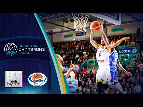 medi Bayreuth v Rosa Radom - Highlights - Basketball Champions League 2017-18