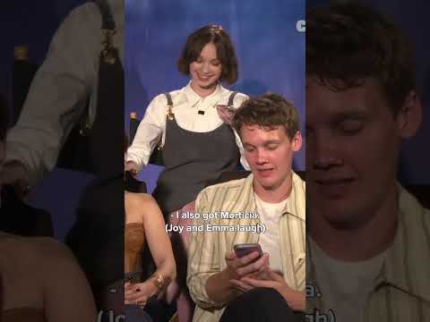 Jenna Ortega is so protective of Wednesday Addams 🖤 #shorts #wednesday