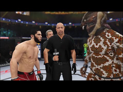 Islam Makhachev vs. God Apophis - EA Sports UFC 4 - Eagle Fights 🦅