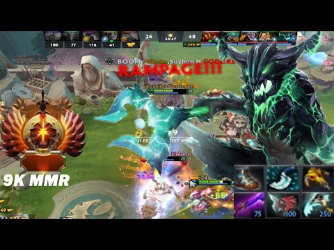 WTF 2X RAMPAGE [Outworld Devourer] 9K MMR | Dota 2 Highlights Asia | 7.25c Dota 2