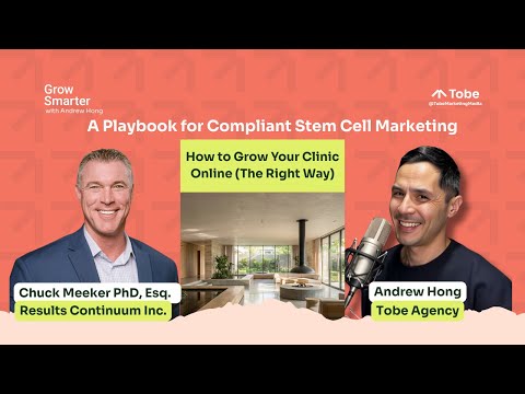 How to market stem cell services compliance guide