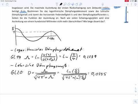 Übungsblatt5 Aufgabe 2 (Master) – EinmassenschwingerM ü5 2
