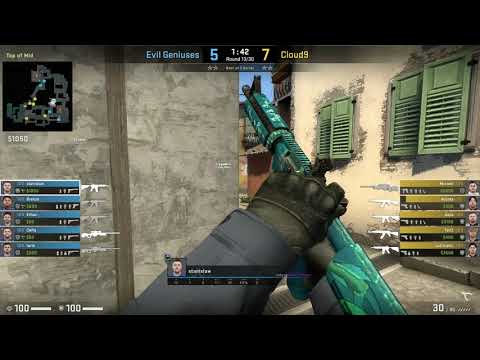 CS:GO POV Demo Evil Geniuses stanislaw (25/19) vs Cloud9 (de_inferno)