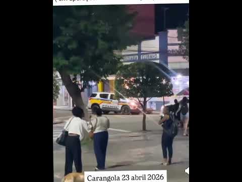 Perseguição policial Carangola Minas gerais 23/04/26