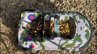 Zavážecí lodička VULCAN Basic- Carbon