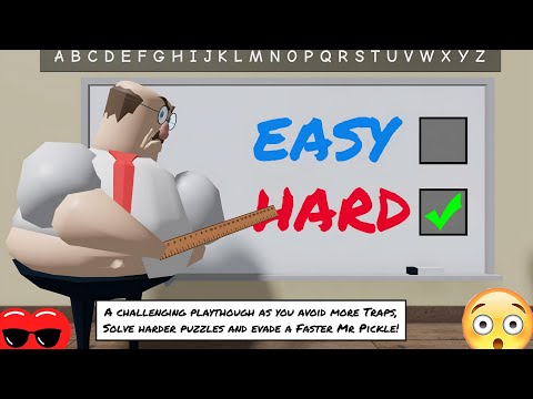 WOW 👌 SO HARD 😍HARD MODE 👍 GREAT SCHOOL BREAKOUT!( FIRST PERSON OBBY)  | FULL WAIKTHROUGH GAMEPLAY