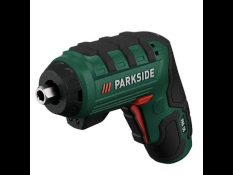 Review/Unboxing/Test on the parkside cordless screwdriver