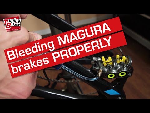 Bleeding Magura MT5 / MT7 disc brakes - Tutorial [English]