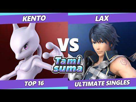 TAMISUMA 187 SSBU - Kento (Mewtwo) Vs. Lax (Chrom) Smash Ultimate Top 16