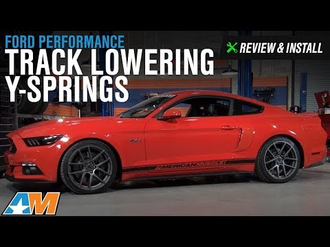 2015-2017 Mustang Ford Performance Track Lowering Y-Springs Review & Install