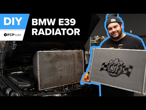 BMW M5 CSF Aluminum Radiator Upgrade DIY (1998-2003 BMW E39 M5)