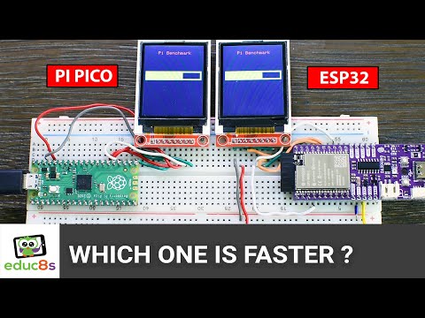Raspberry Pi Pico vs ESP32 - Which one is faster?