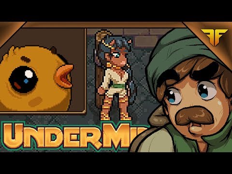 Defeating gargoyles to free a dangerous criminal in UnderMine