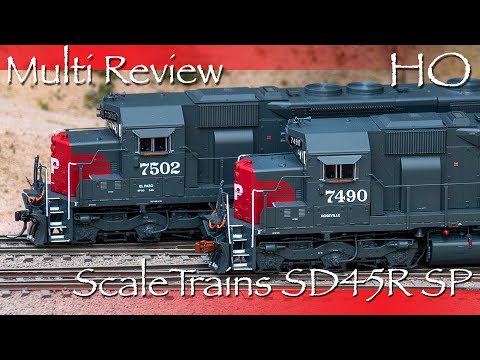 Product Review HO ScaleTrains SD45Rs SP