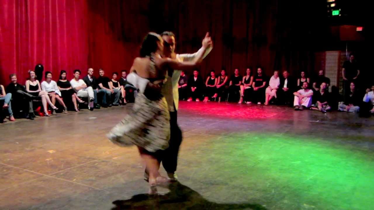 Juan Cantone and Sol Orozco at Cellspace, Las Bordonas "La blanca y negra", 11-28-2012