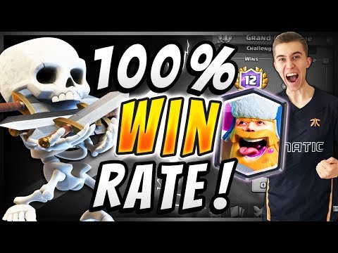 UNDEFEATED! 100% WIN RATE w/ DIRTIEST DECK IN CLASH ROYALE! — Clash Royale