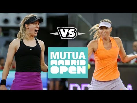 Sharapova vs Bouchard ● 2017 Madrid (R2) Highlights