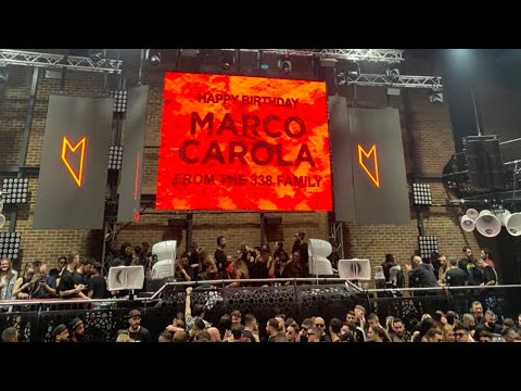 Marco Carola playing Rise - Soul Providers at @Studio338 - 08/02/2020