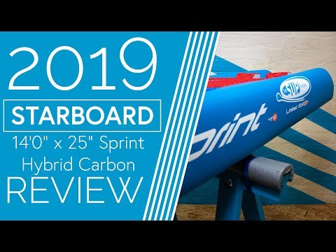 Starboard Sprint 14'0" x 25" Hybrid Carbon - 2019 - Review