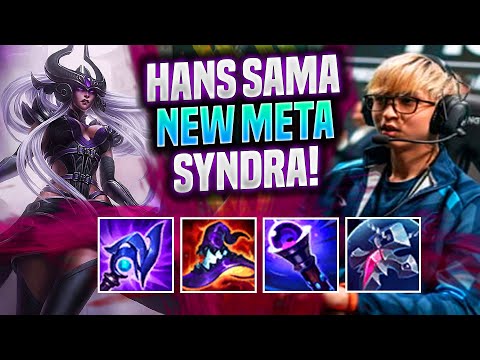 HANS SAMA TRIES NEW META SYNDRA ADC! - RGE Hans Sama Plays Syndra ADC vs Jhin! | Patch 11.21