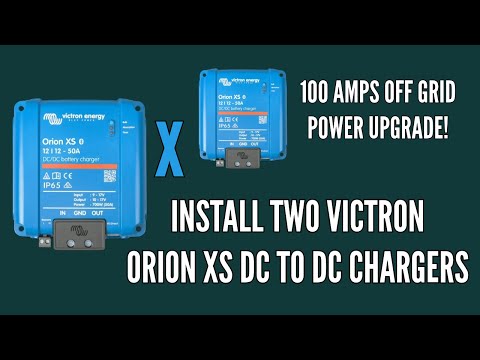 Victron Orion XS 50A DC-DC Installation
