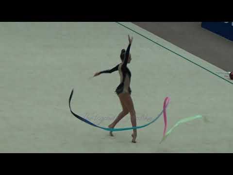 Maelle MILLET (FRA) ribbon - 2020 Corbeil senior AA