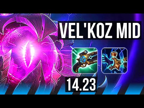 VEL'KOZ vs LEBLANC (MID) | NA Grandmaster | 14.23