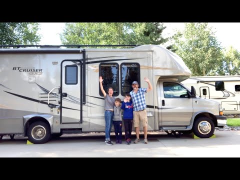 家族でRV車を運転する際の注意点 (Must-know tips for family RV road trips)