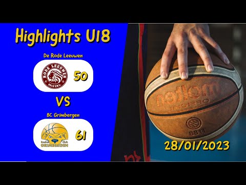U18 De Rode Leeuwen - BC Grimbergen (recap)