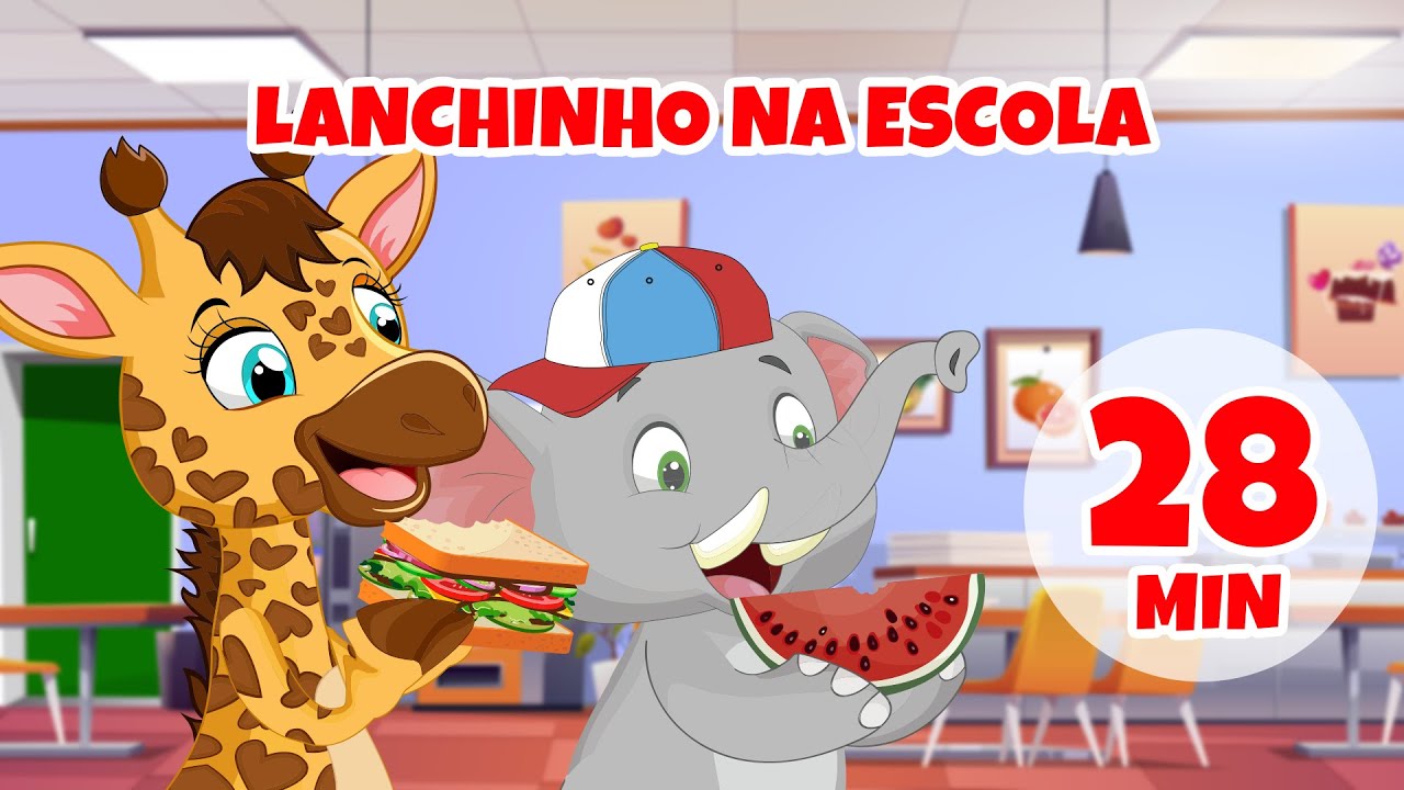 Hora do Lanchinho: 28 Min de Música e Diversão na Escola da Mille com Giramille