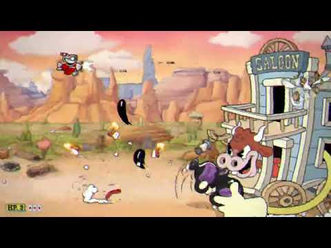 Let's Play Cuphead (DLC) - Pt 32 - Hopalong Casualty (1960)