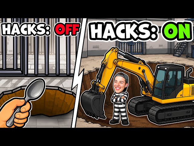 I Added HACKS to Prison Escape Simulator SDDEFAULT Thumbnail